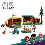 Voir la diapositive 3 : LEGO Friends 42624 -  Les Cabanes Chaleureuses de la Base de Loisirs - Jouet sur le Thème du Camping et de la Nature