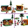 Voir la diapositive 4 : LEGO Friends 42624 -  Les Cabanes Chaleureuses de la Base de Loisirs - Jouet sur le Thème du Camping et de la Nature