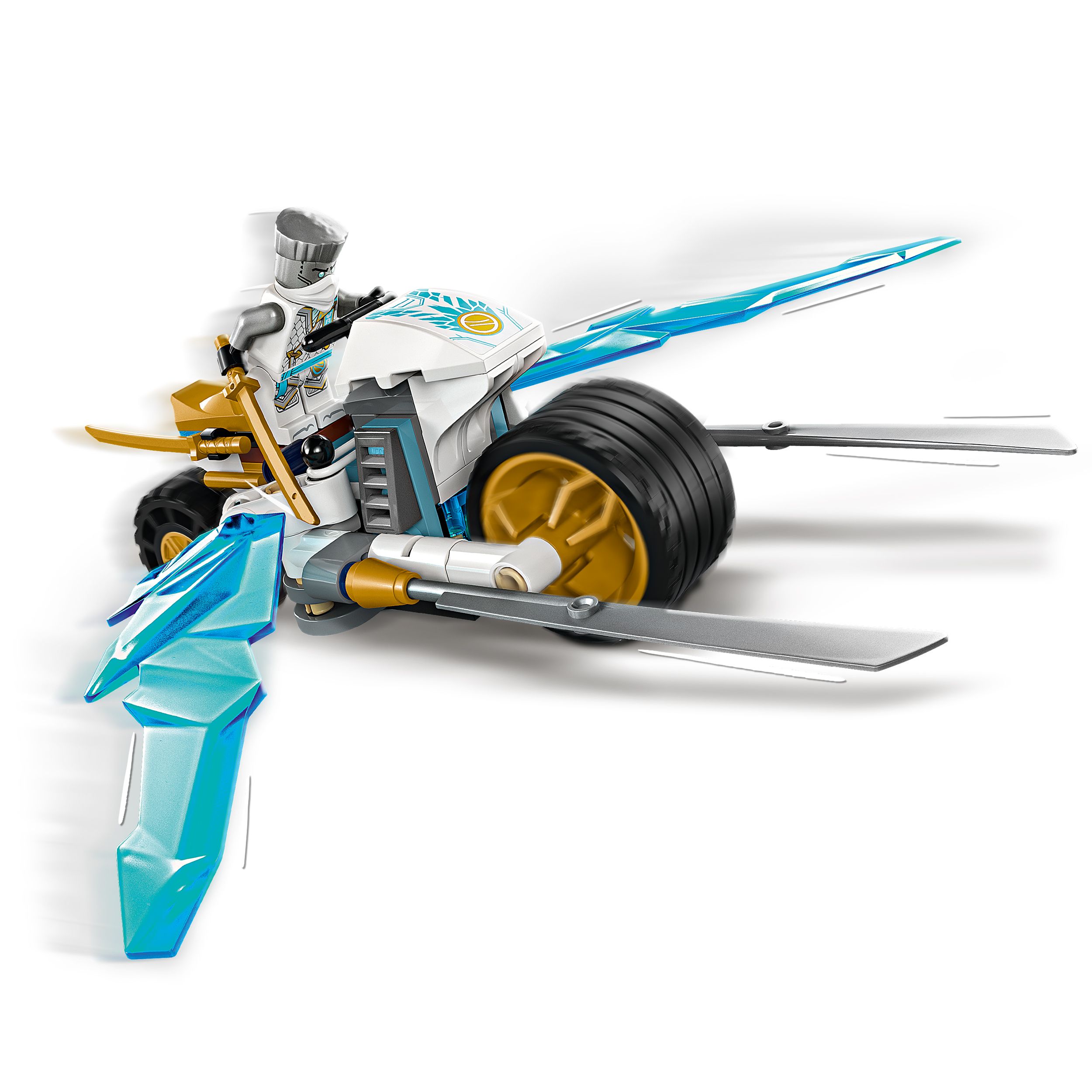Voir la diapositive 4 : LEGO LEG 71816 MOTO DE GLACE ZANE NINJAGO