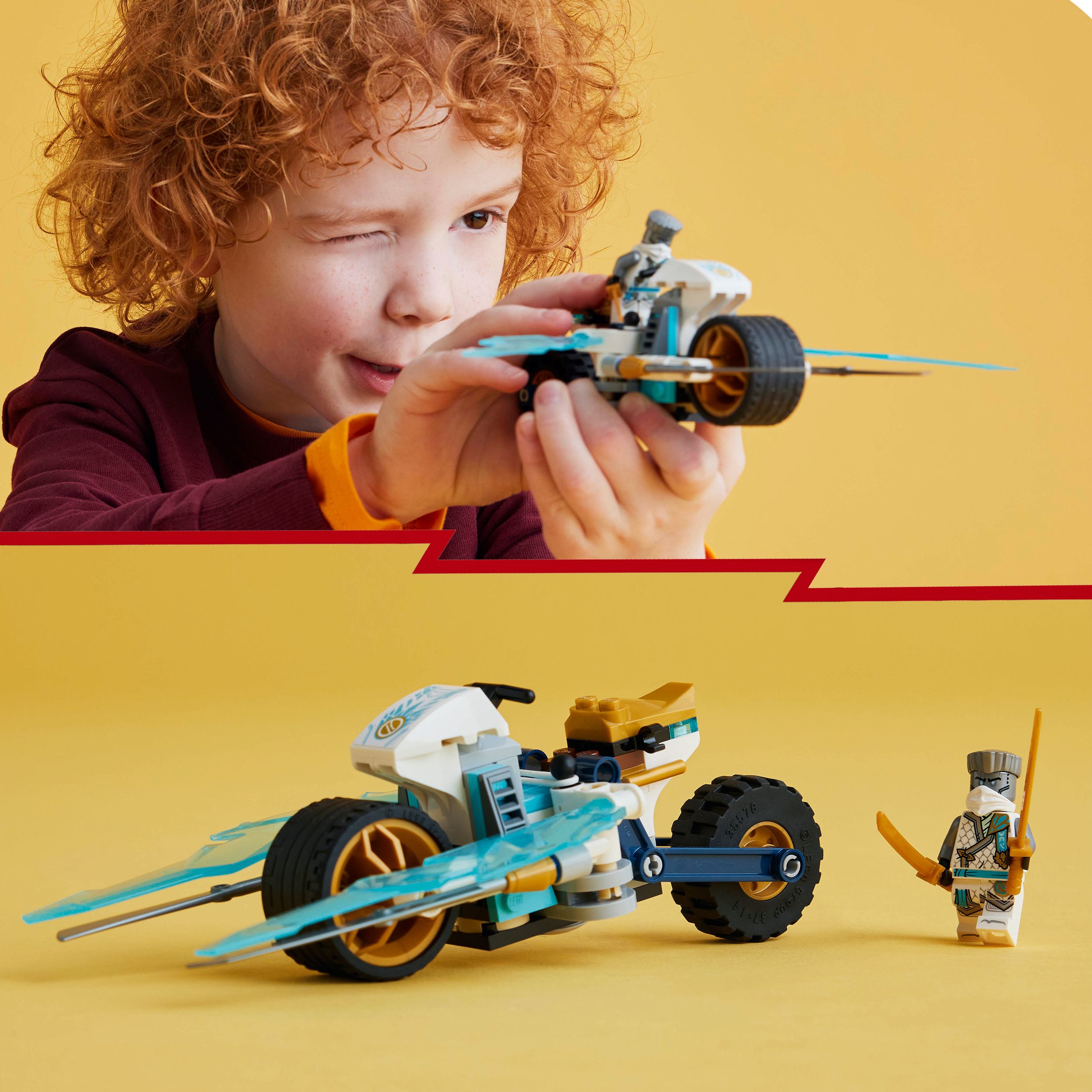 Voir la diapositive 6 : LEGO LEG 71816 MOTO DE GLACE ZANE NINJAGO