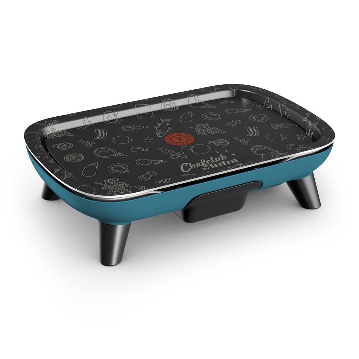 TEFAL Plancha électrique ChefClub CB657410 - Bleu
