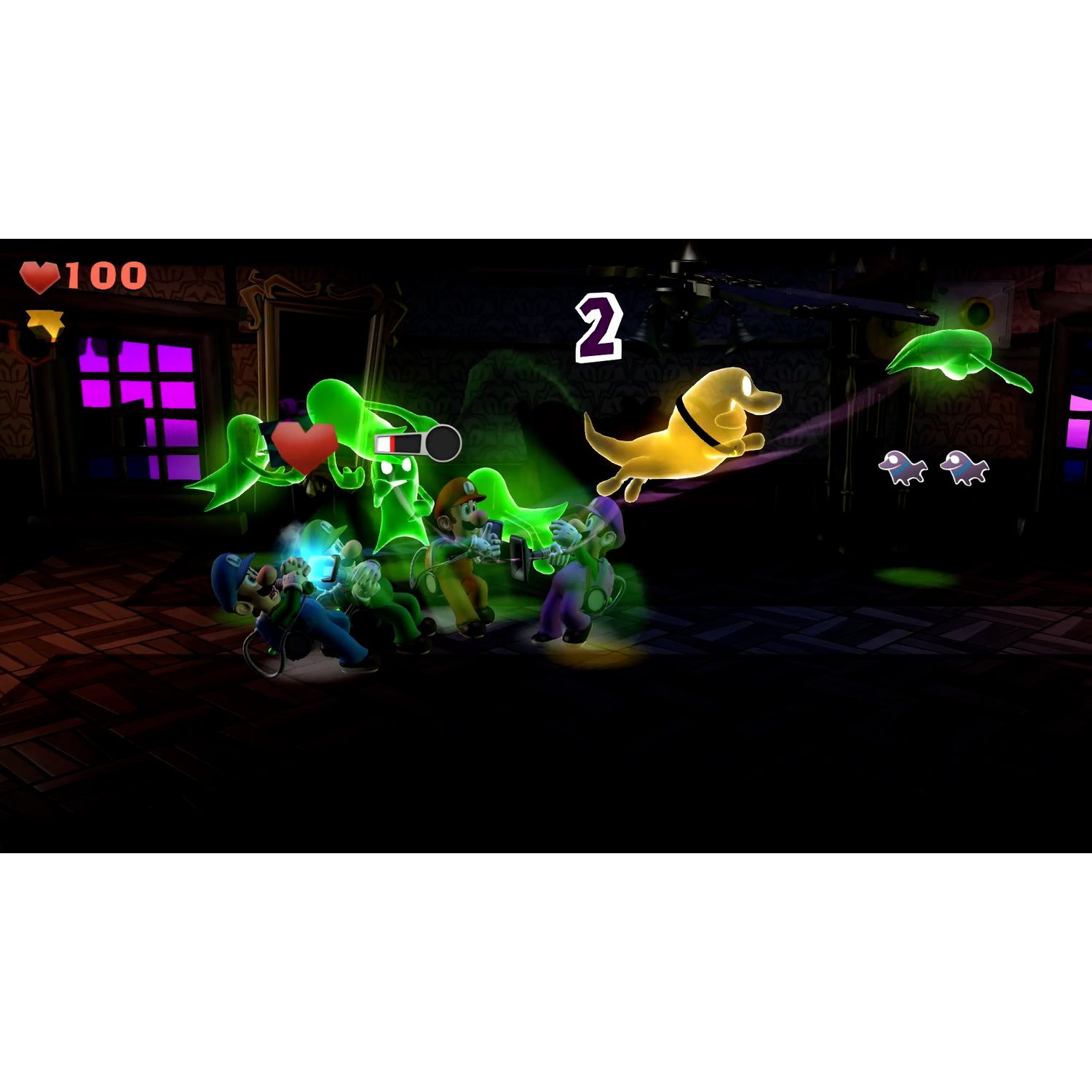 Voir la diapositive 2 : Luigi's Mansion 2 HD Nintendo Switch