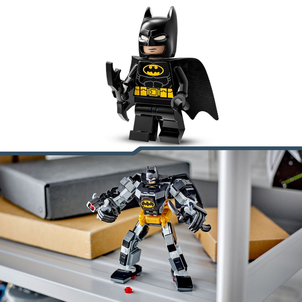 LEGO DC Comics Batman 76270 - L'Armure Robot de Batman - Jouet de Super-héros pour Enfants - Figurine XXL et Minifigurine à Collectionner