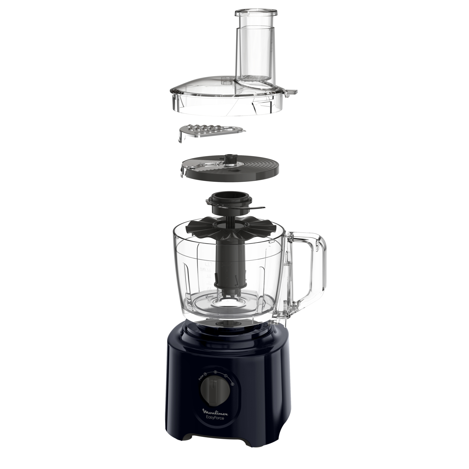 Voir la diapositive 5 : MOULINEX Robot multifonction FP242810 - Noir