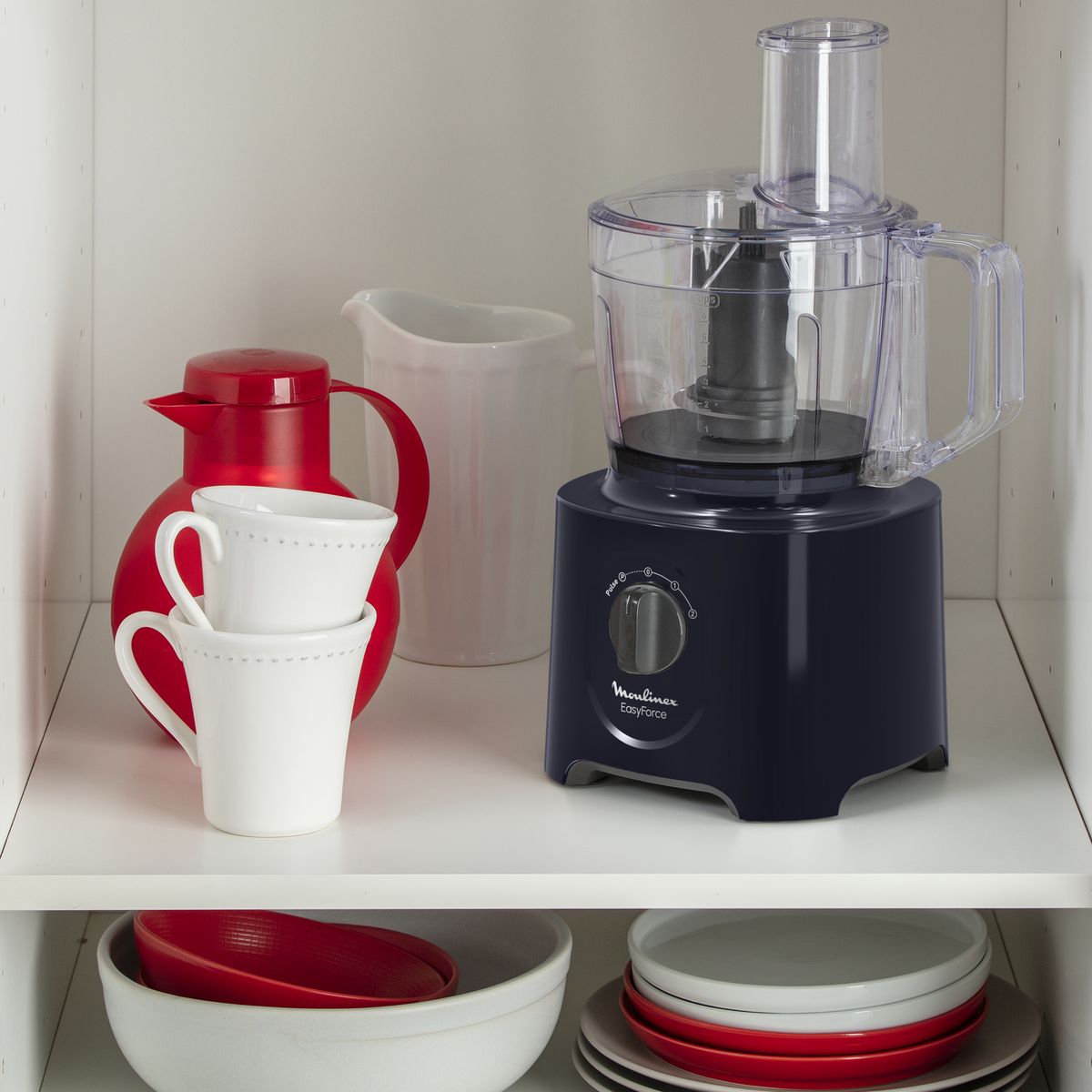 MOULINEX Robot multifonction FP242810 - Noir