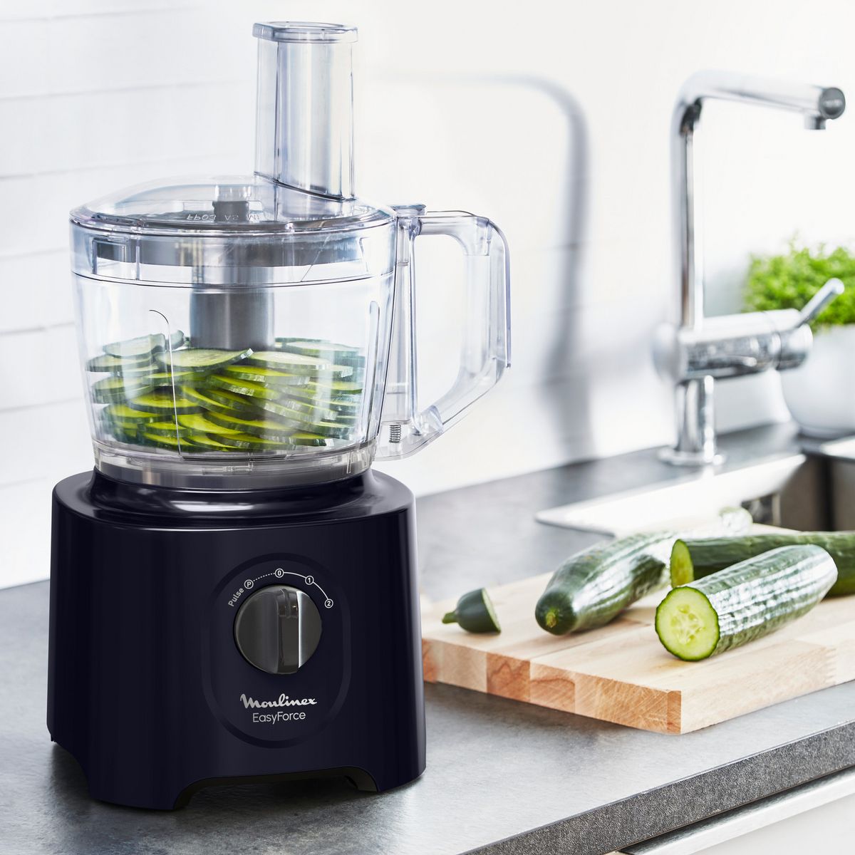 MOULINEX Robot multifonction FP242810 - Noir