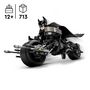 Voir la diapositive 3 : LEGO DC Comics 76273 -  Batman La figurine de Batman à construire et la moto Bat-Pod