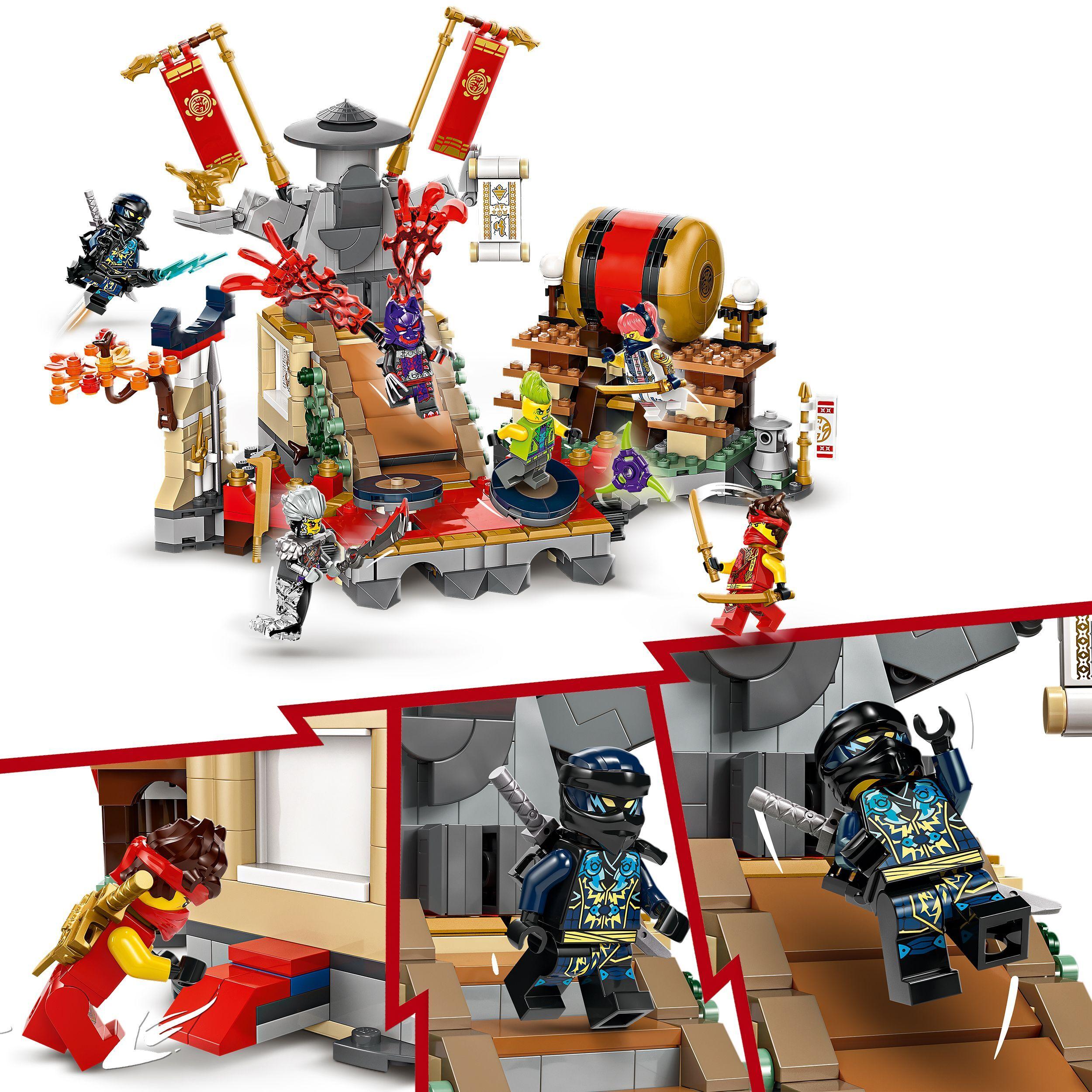 Voir la diapositive 4 : LEGO Ninjago 71818 - L'Arène de Combat du Tournoi - Jouet d'Action Ninja Pour Garçons et Filles de 7 Ans et Plus - Jeu d'Aventures