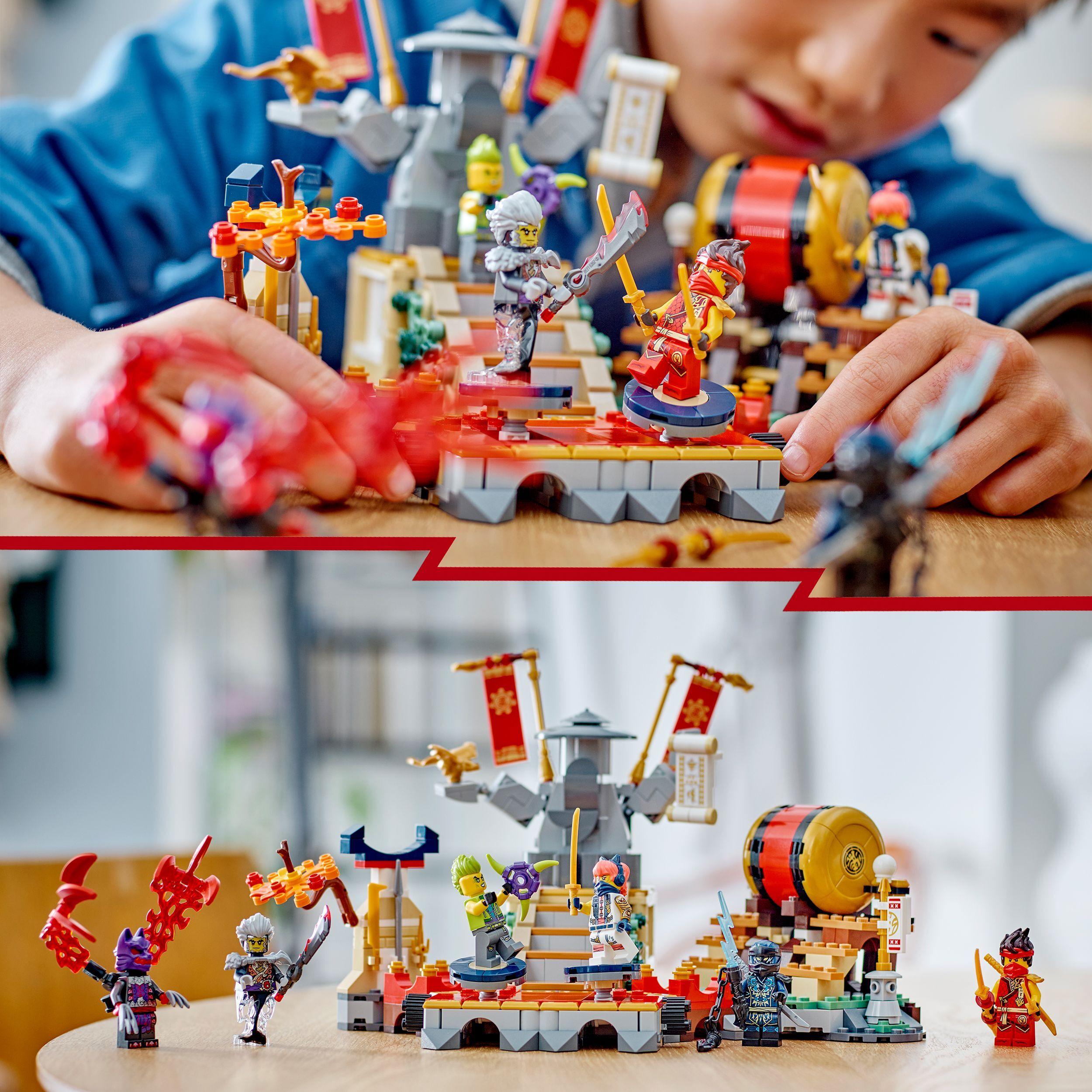Voir la diapositive 6 : LEGO Ninjago 71818 - L'Arène de Combat du Tournoi - Jouet d'Action Ninja Pour Garçons et Filles de 7 Ans et Plus - Jeu d'Aventures