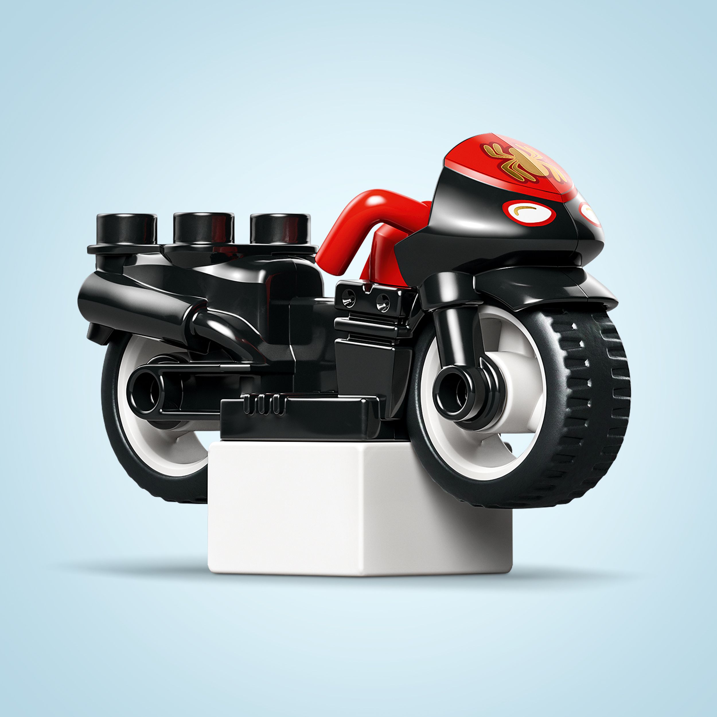 Voir la diapositive 4 : LEGO DUPLO Marvel 10424 - Marvel L'Aventure en Moto de Spin - Set Inspiré de la Série Spidey et Ses Amis Extraordinaires - Figurine Spiderman