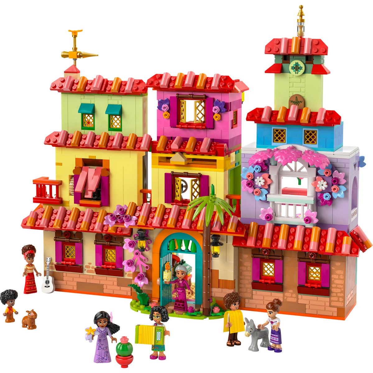 LEGO Disney 43245 -  La Maison Magique des Madrigal, Set de Construction pour Enfants avec une Mini-poupée Mirabel