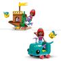 Voir la diapositive 4 : LEGO Disney 43254 - La Grotte de Cristal d'Ariel, Jouet de Construction pour Enfants, Mini-poupées Sirènes et Figurine de Polochon