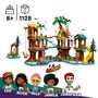 Voir la diapositive 3 : LEGO Friends 42631 -  La Cabane Dans l'Arbre de la Base de Loisirs - Set de Plein Air à Construire - 5 Mini-poupées et 5 Animaux