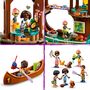 Voir la diapositive 6 : LEGO Friends 42631 -  La Cabane Dans l'Arbre de la Base de Loisirs - Set de Plein Air à Construire - 5 Mini-poupées et 5 Animaux