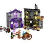 Voir la diapositive 2 : LEGO Harry Potter 76439 - Ollivander et Madame Guipure, Prêt-à-porter Pour Mages et Sorciers - Boutiques du Chemin de Traverse