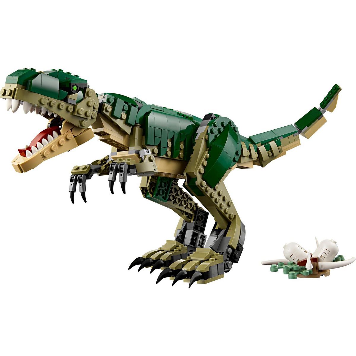 LEGO Creator 31151 - T-Rex -  Dinosaure Jouet à Transformer en Tricératops ou en Ptérodactyle - Set de Construction