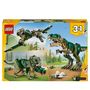 Voir la diapositive 8 : LEGO Creator 31151 - T-Rex -  Dinosaure Jouet à Transformer en Tricératops ou en Ptérodactyle - Set de Construction