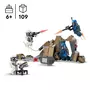 LEGO Star Wars 75373 - Pack de Combat de l'Embuscade sur Mandalore - Jouet de Construction pour Enfants à Collectionner