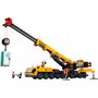 Voir la diapositive 2 : LEGO City 60409 - La Grue de Chantier Mobile Jaune - Set de Construction - Cadeau Créatif pour Garçons et Filles dès 9 Ans - Flèche Télescopique et 4 Minifigurines d'Ouvriers pour le Jeu de Rôle