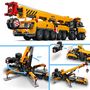 Voir la diapositive 4 : LEGO City 60409 - La Grue de Chantier Mobile Jaune - Set de Construction - Cadeau Créatif pour Garçons et Filles dès 9 Ans - Flèche Télescopique et 4 Minifigurines d'Ouvriers pour le Jeu de Rôle