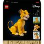 Voir la diapositive 7 : LEGO Disney 43247 - Simba, le Jeune Roi Lion, Set de Construction pour Adultes, Figurine d'Animal Collector, Activité Relaxante et Créative