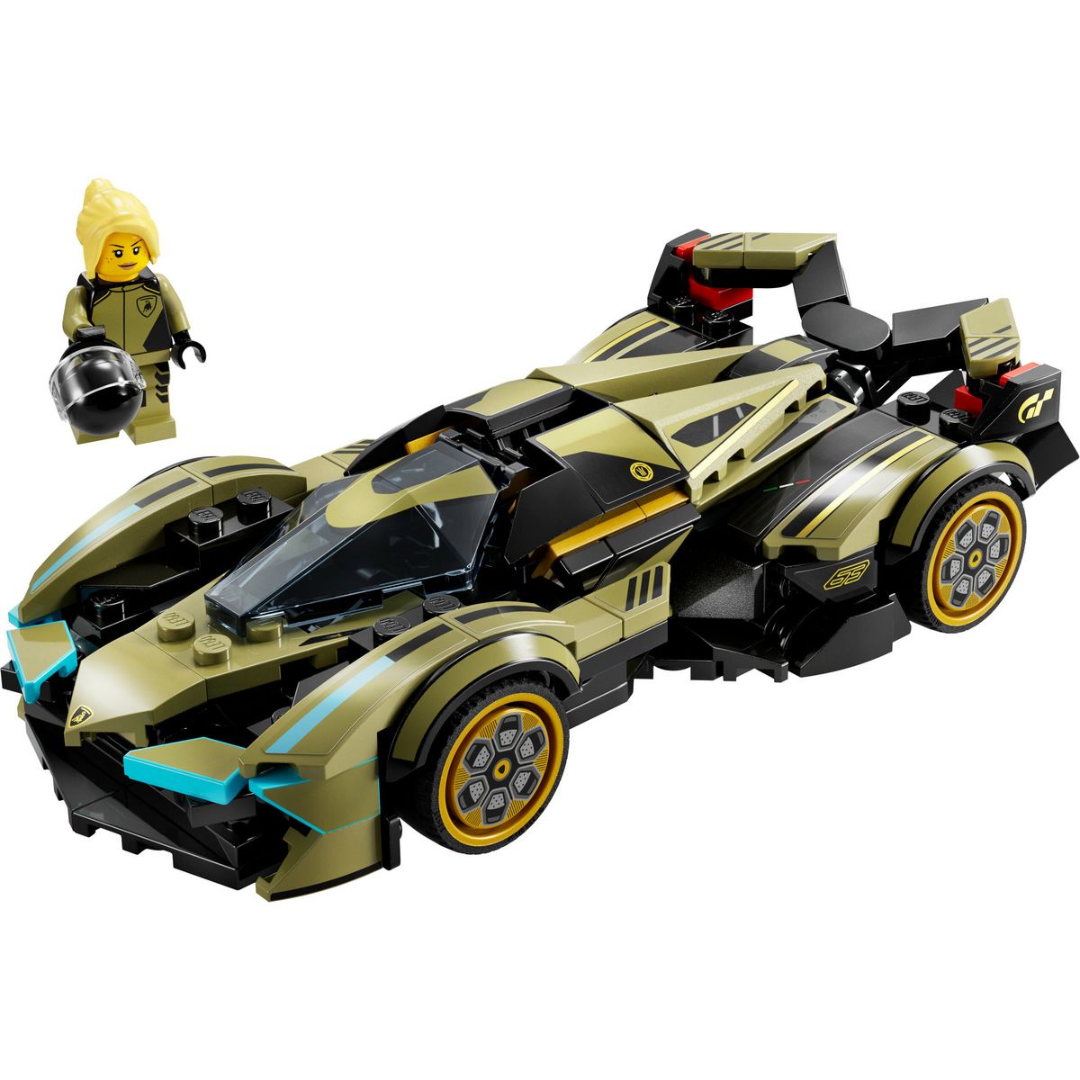 LEGO Speed Champions 76923 - Lamborghini Lambo V12 Vision GT Super Car - Réplique de Véhicule Jouet - Modèle à Construire - Cadeau pour Enfants Garçons et Filles de 10 Ans et plus et Fans de Jeux Vidéo