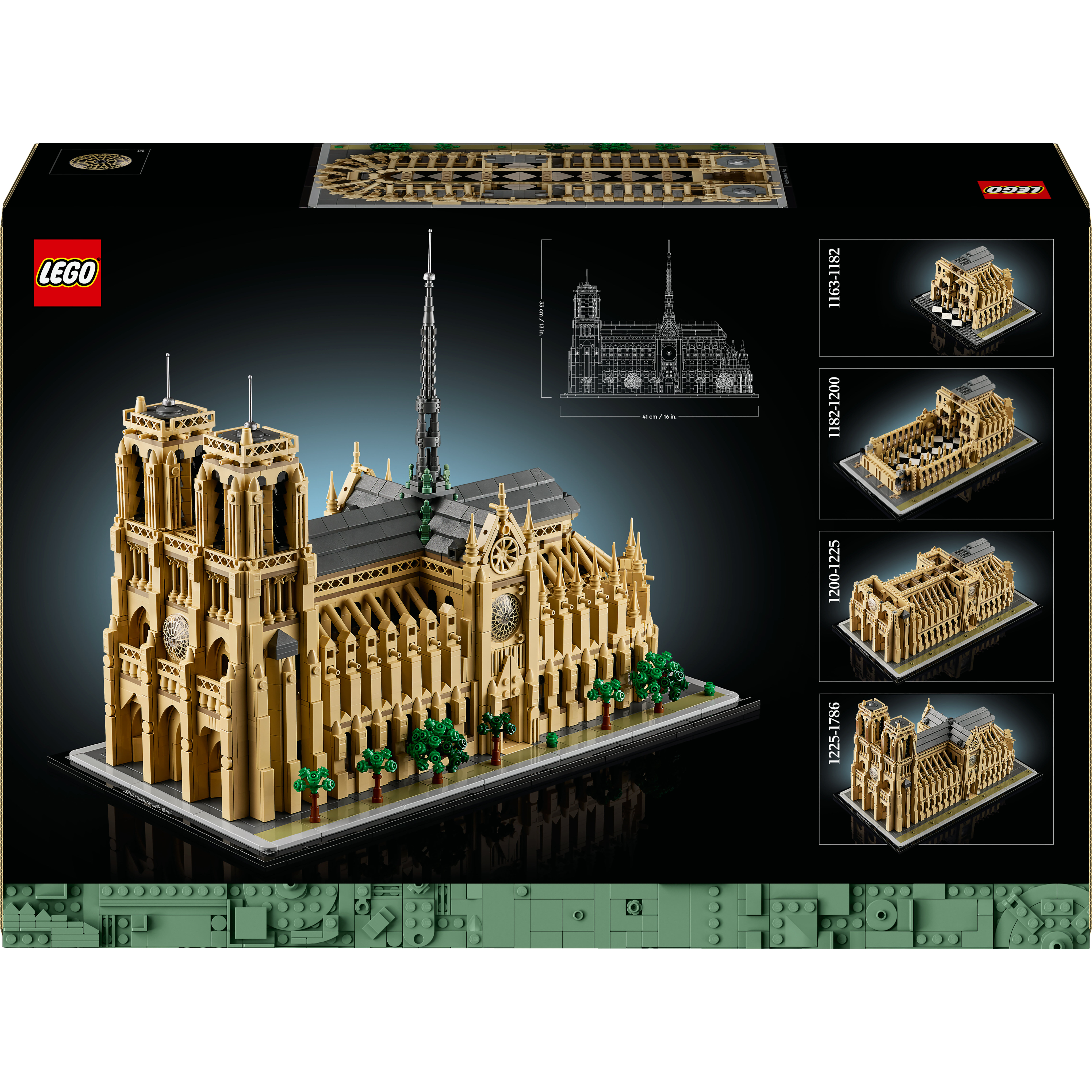 Voir la diapositive 8 : LEGO Architecture 21061 - Notre-Dame de Paris