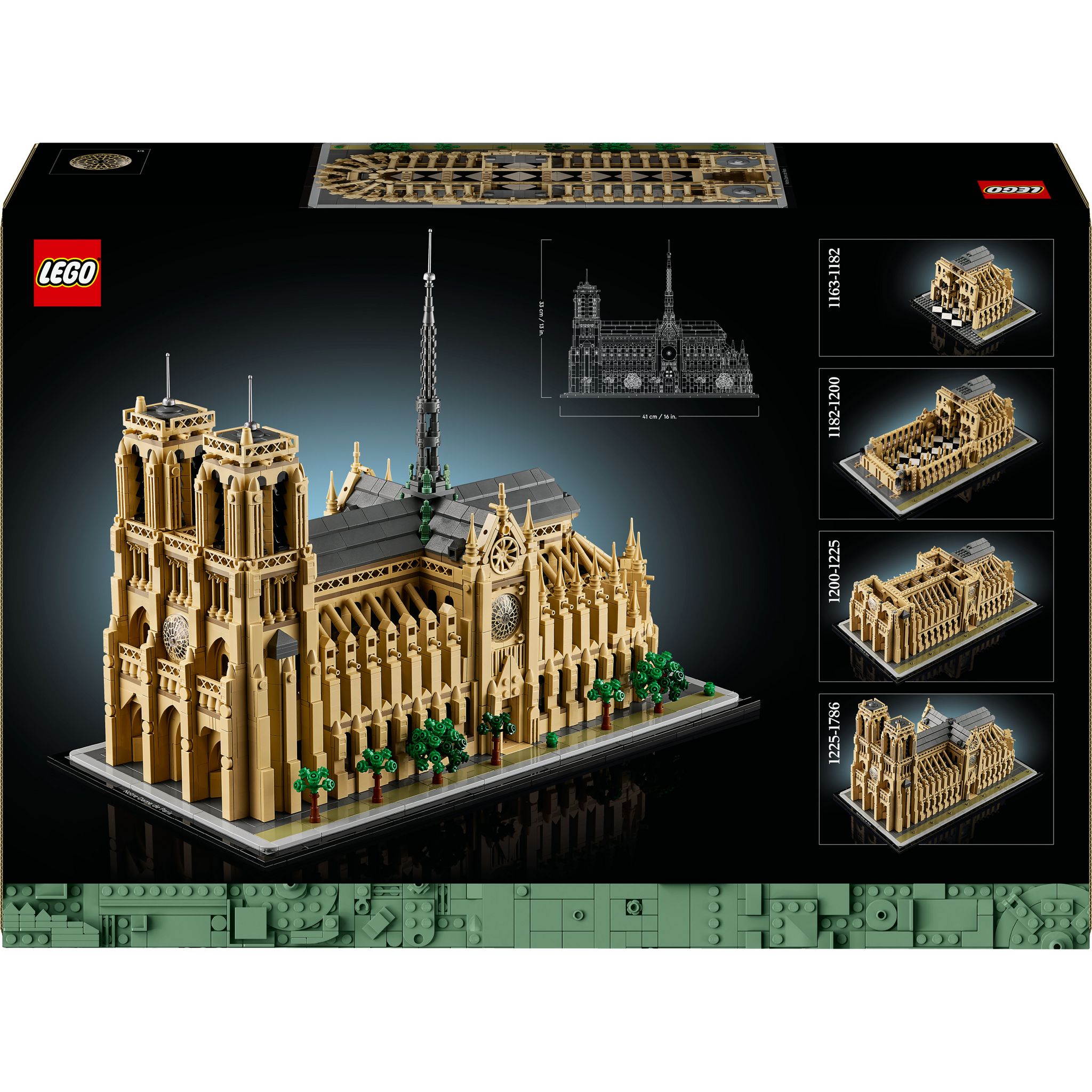 Voir la diapositive 8 : LEGO Architecture 21061 - Notre Dame de Paris