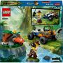 Voir la diapositive 8 : LEGO City 60424 - Le Tout-terrain de l'Explorateur de la Jungle et le Panda Roux - Véhicule pour Enfants dès 6 Ans - Cadeau Garçons et Filles - Jeep Tout-terrain - Minifigurine d'Aventurier et Animal