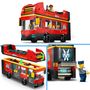 Voir la diapositive 4 : LEGO City 60407 - Le Bus Rouge à Deux Étages, Car Jouet, Véhicule Pour Enfants Garçons et Filles dès 7 Ans, Cadeau de Fêtes ou d'Anniversaire, 5 Personnages Dont un Bébé et une Poussette