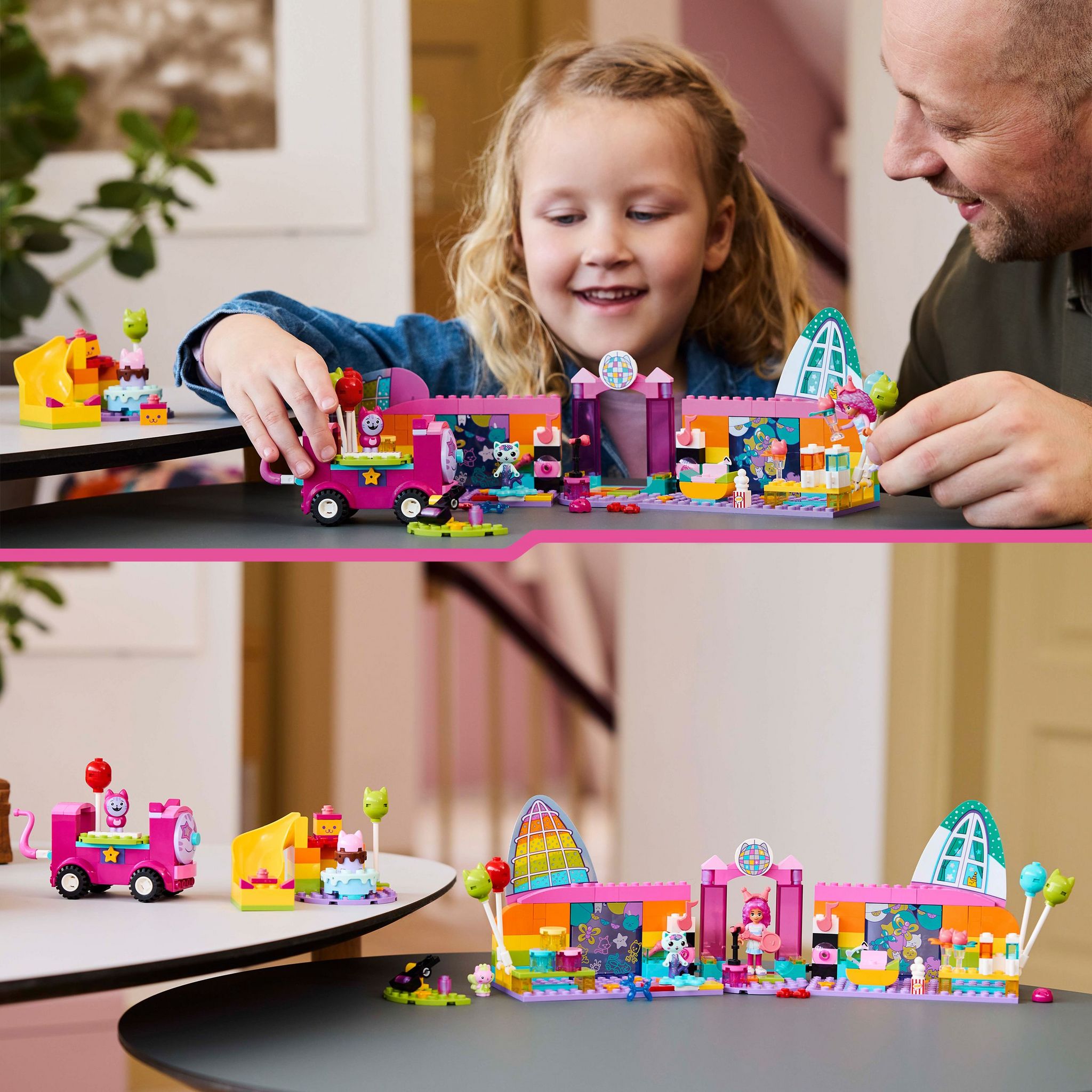 Voir la diapositive 6 : LEGO Gabby et la Maison Magique 10797 - Le Miaousic-hall de Gabby - Jouet avec un DJ, Incluant un Toboggan et des Figurines d'Animaux - Jeu de Rôle pour les Enfants Filles et Garçons dès 4 Ans