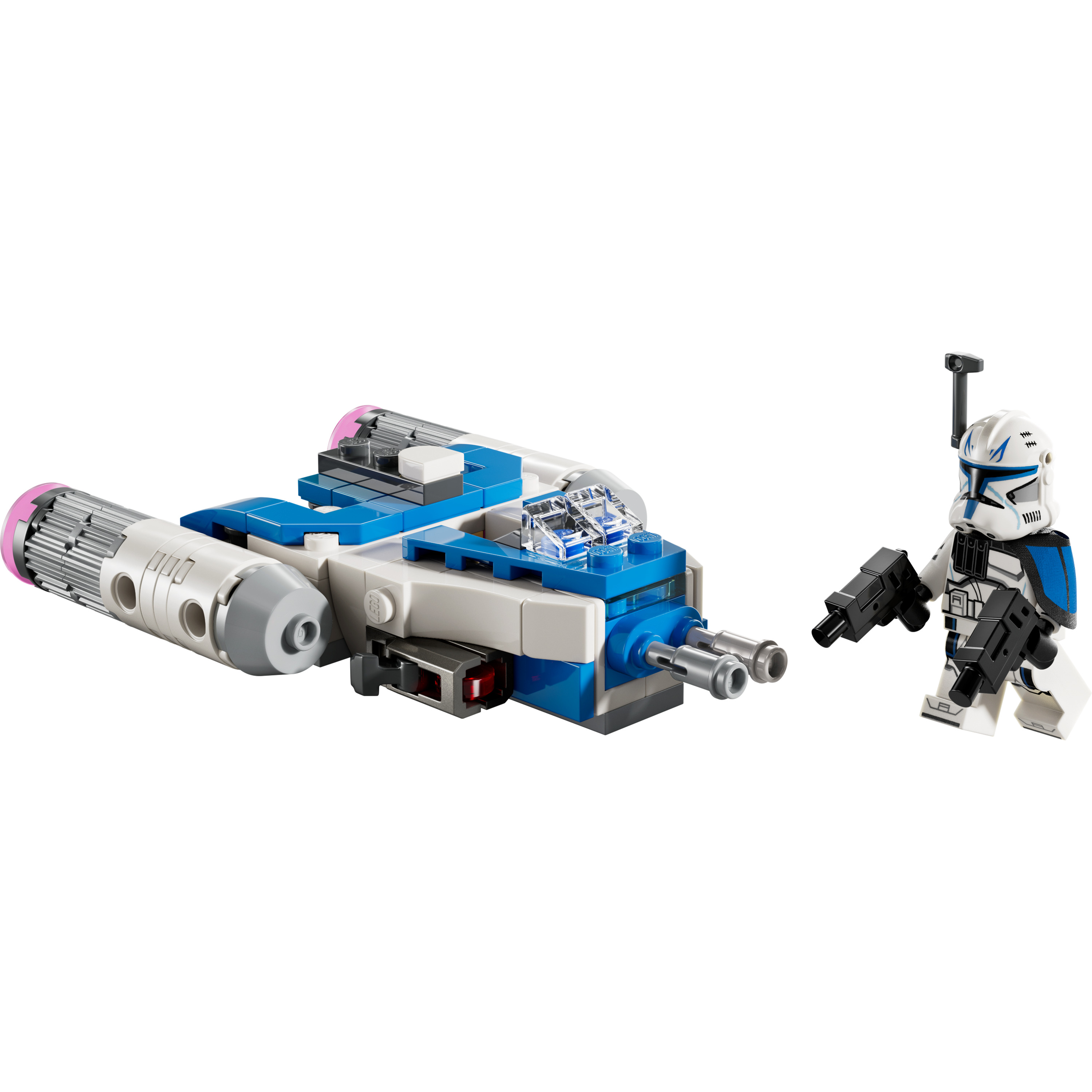 Voir la diapositive 2 : LEGO Star Wars 75391 - The Clone Wars Le Microfighter Y-Wing du Capitaine Rex