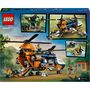 Voir la diapositive 7 : LEGO City 60437 - L'Hélicoptère de l'Explorateur de la Jungle au Camp de Base - Set de Jeu d'Aventure et Véhicules pour Enfants dès 8 Ans - Jouet de Construction - 5 Minifigurines et 3 Gorilles
