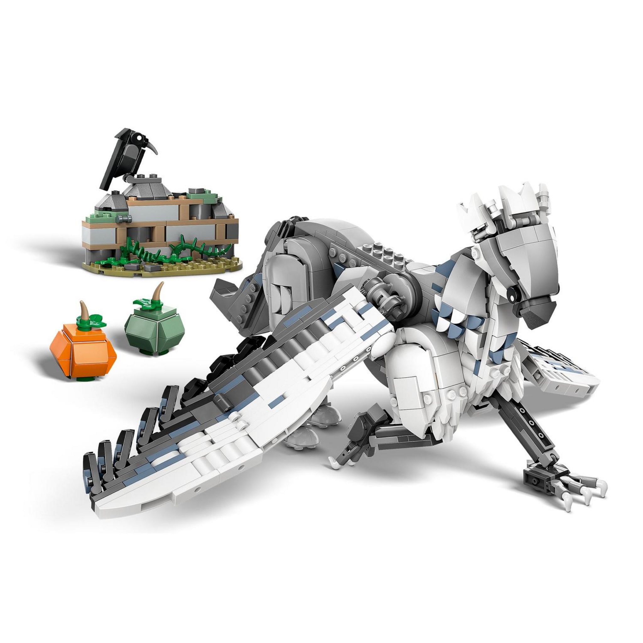 Voir la diapositive 4 : LEGO Harry Potter 76427 - Buck - Hippogriffe - Figurine de Créature Magique - Set Pour Enfants à Collectionner