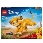 LEGO Disney Classic 43243 - Simba, le Bébé du Roi Lion, Jouet de Construction pour Enfants, Figurine à Construire, Jouet d'Activité et de Développement