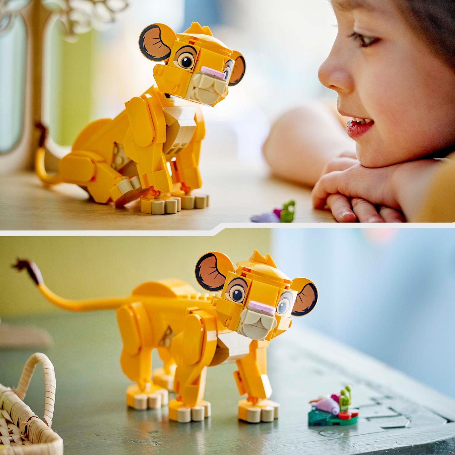Voir la diapositive 6 : LEGO LEGO ǀ Disney 43243 Simba, le bébé du Roi lion, jouet de construction, idée cadeau