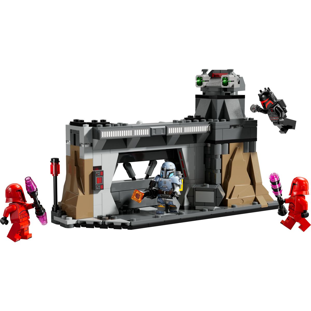 LEGO Star Wars 75386 - The Mandalorian Le Combat de Paz Vizsla et Moff Gideon - Set à Collectionner pour Enfants