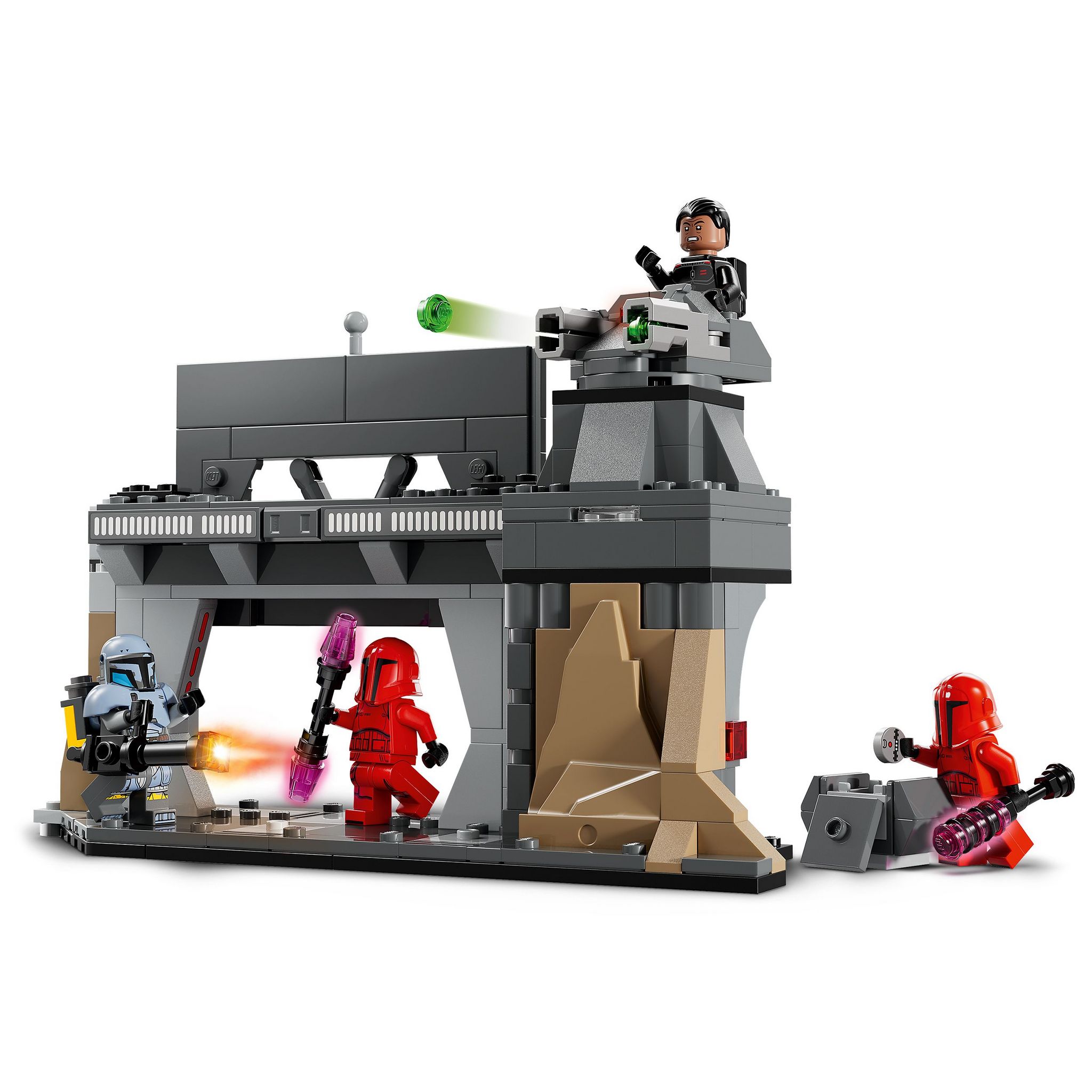 Voir la diapositive 4 : LEGO Star Wars 75386 - The Mandalorian Le Combat de Paz Vizsla et Moff Gideon - Set à Collectionner pour Enfants