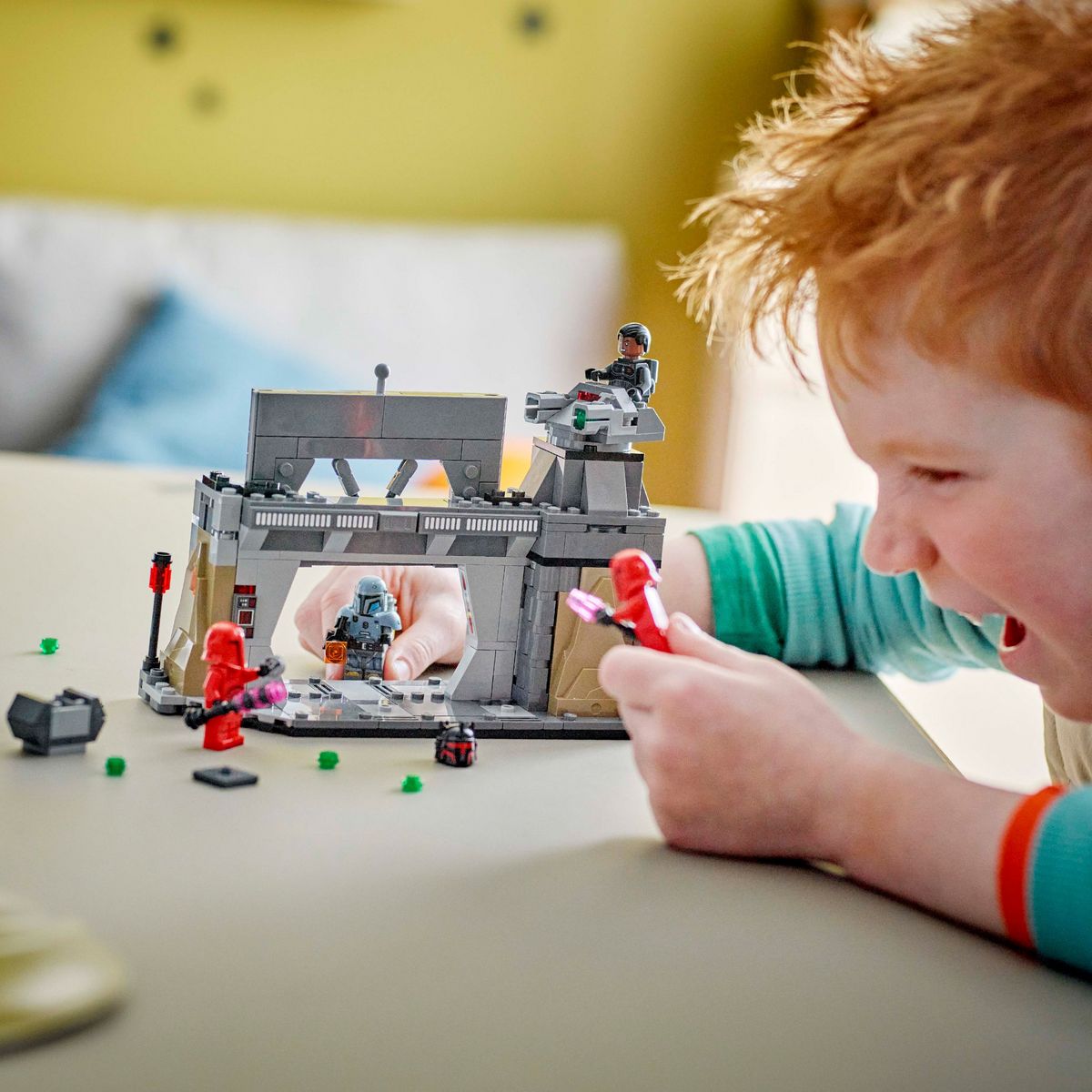 LEGO Star Wars 75386 - The Mandalorian Le Combat de Paz Vizsla et Moff Gideon - Set à Collectionner pour Enfants