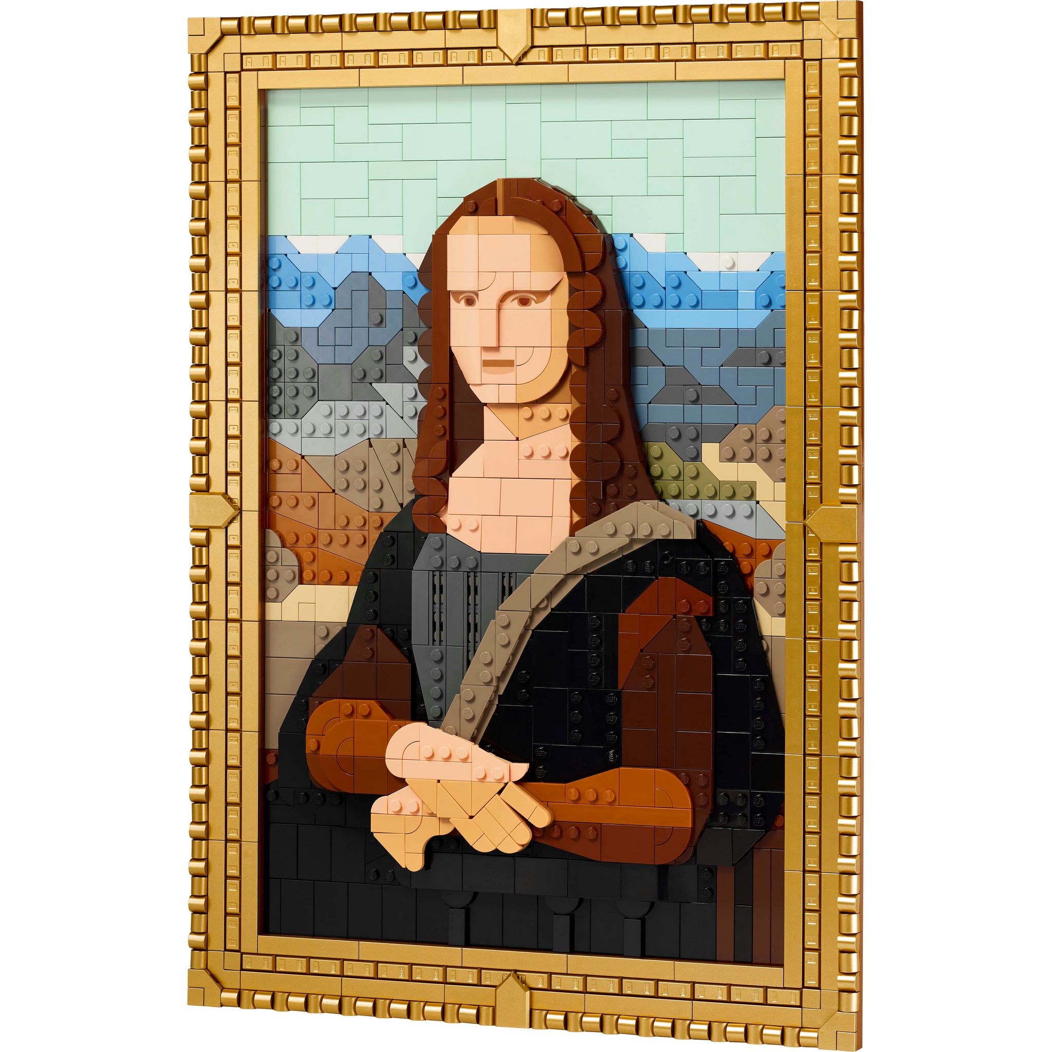 Voir la diapositive 2 : LEGO Art 31213 - La Joconde Mona Lisa