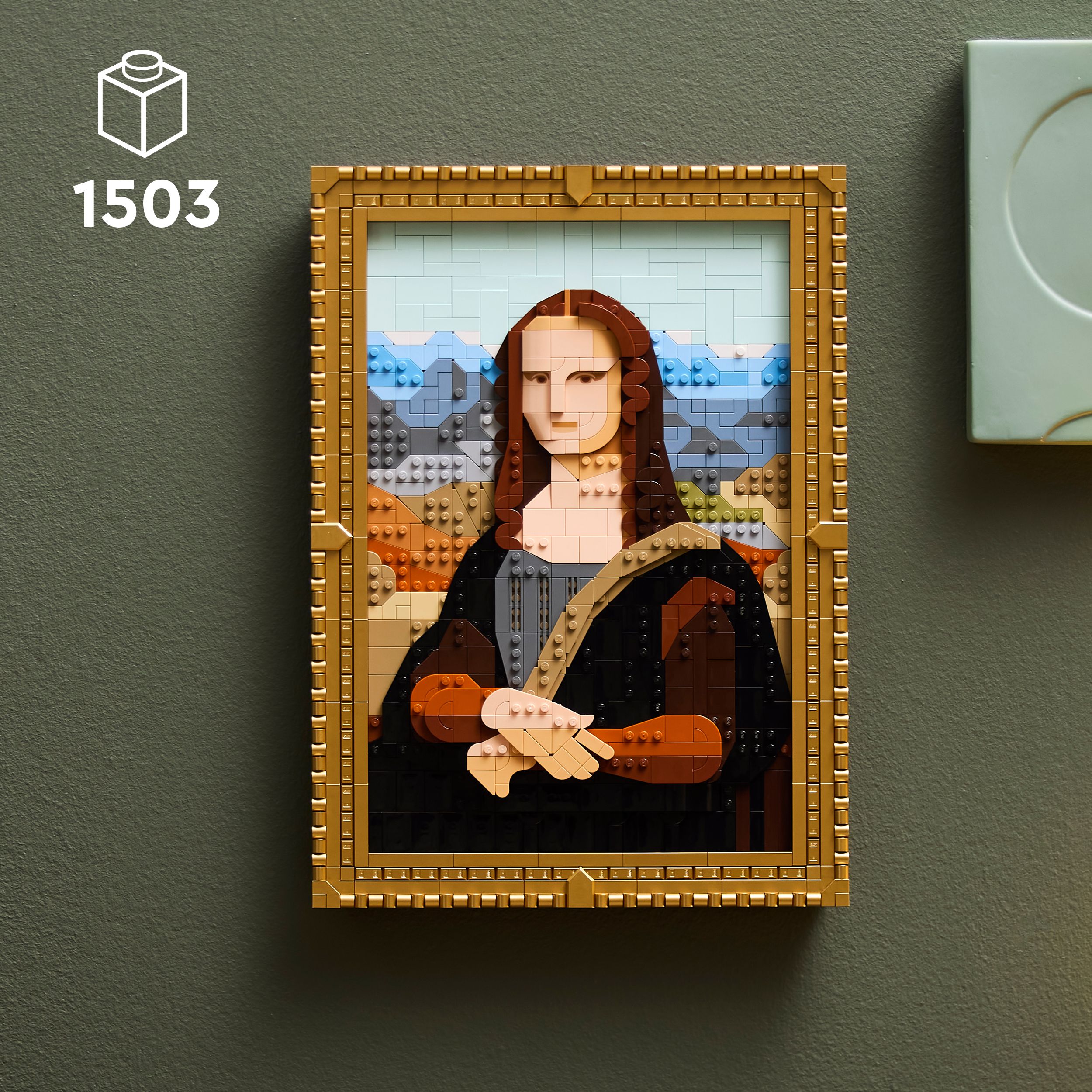Voir la diapositive 3 : LEGO LEGO® Art 31213 La Joconde - Set de construction tableau de Léonard de Vinci - Décoration