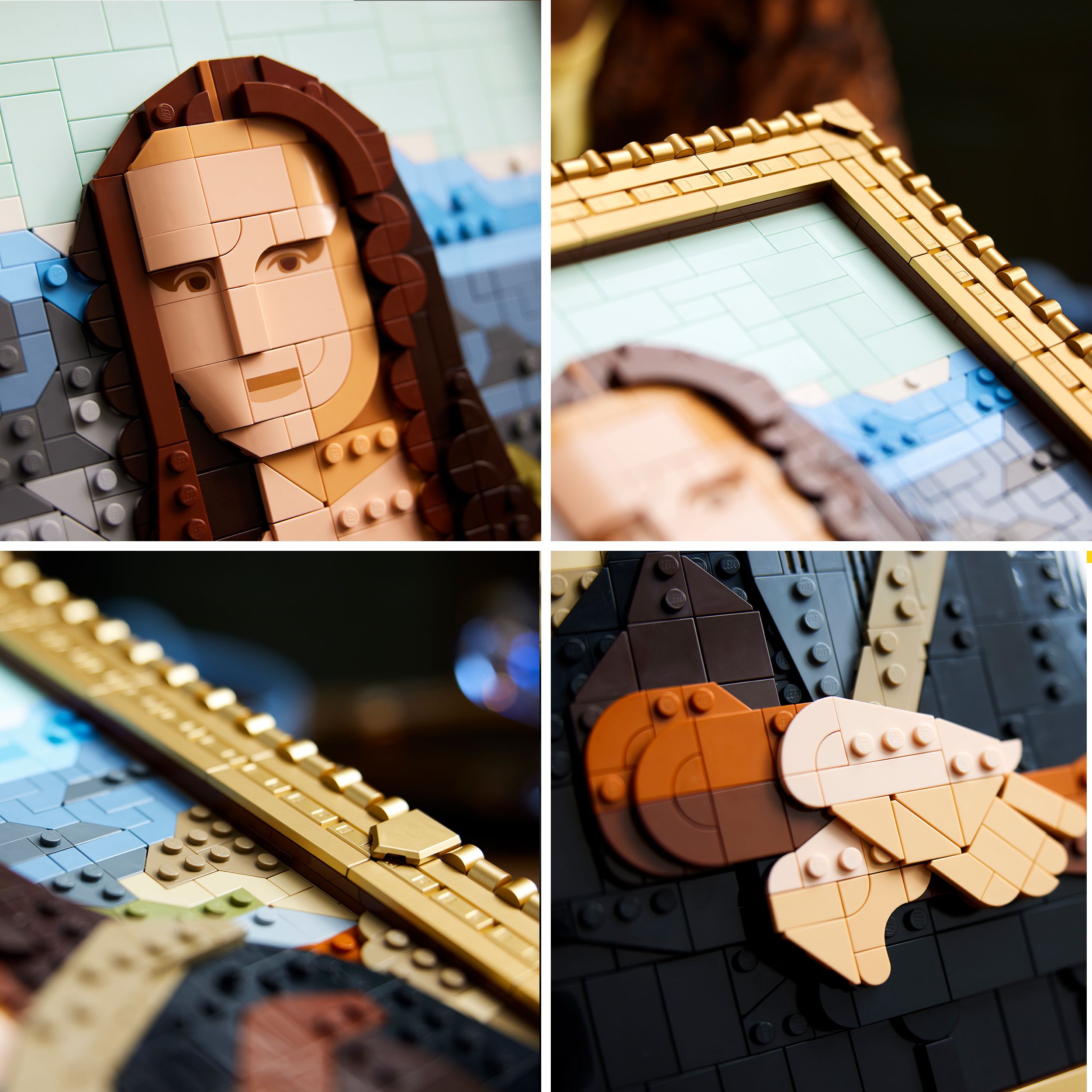 Voir la diapositive 5 : LEGO LEGO® Art 31213 La Joconde - Set de construction tableau de Léonard de Vinci - Décoration
