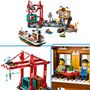 Voir la diapositive 4 : LEGO City 60422 - Le port et le Navire Marchand - Jouet de Construction Pour Garçons et Filles à Partir de 8 Ans - Cadeau Pour Enfants - Grue à Containers et Bateau avec 8 Minifigurines