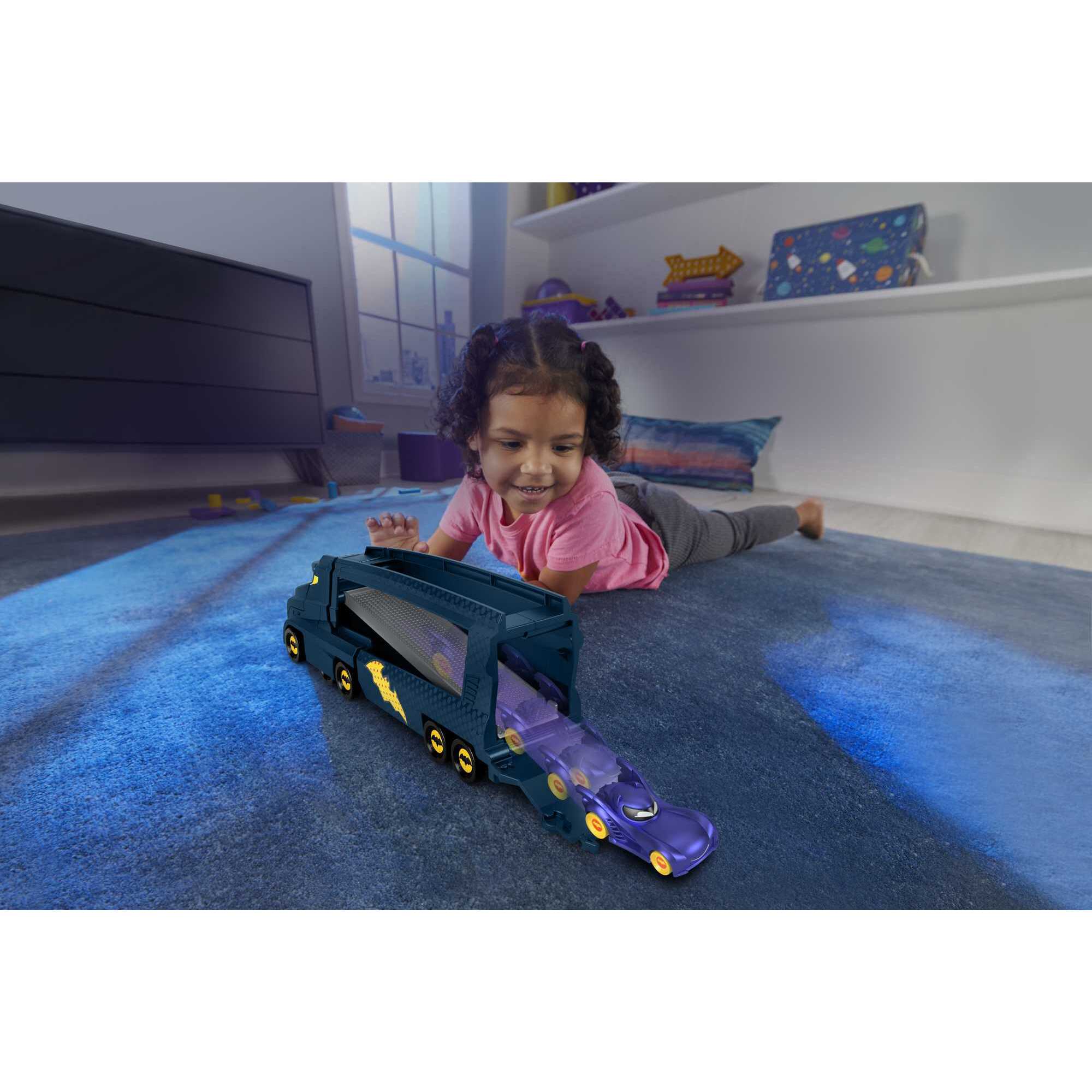 Voir la diapositive 6 : MATTEL Bat camion contenant 7 voitures Fisher Price