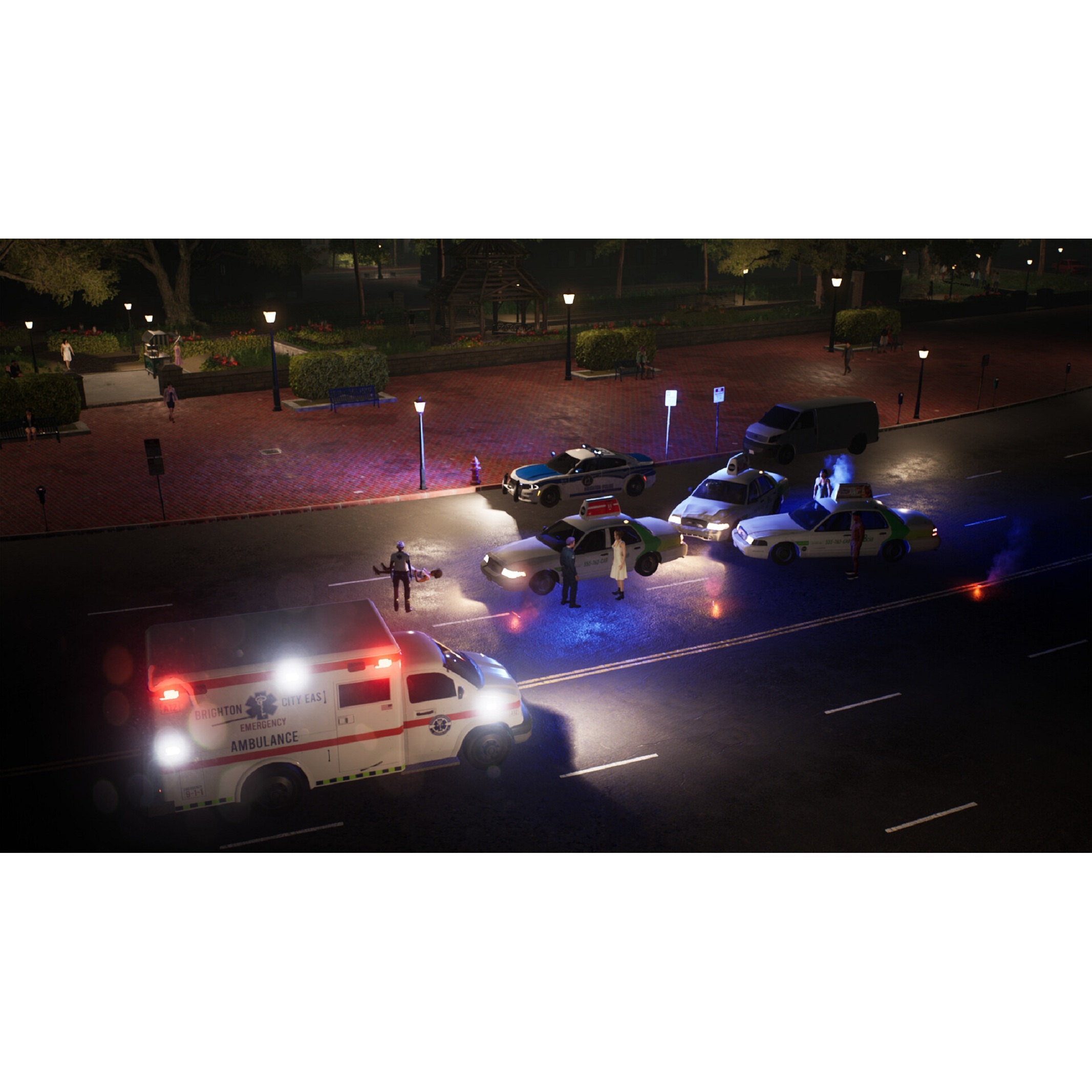Voir la diapositive 3 : Police Simulator Patrol Officers Gold Edition PS5