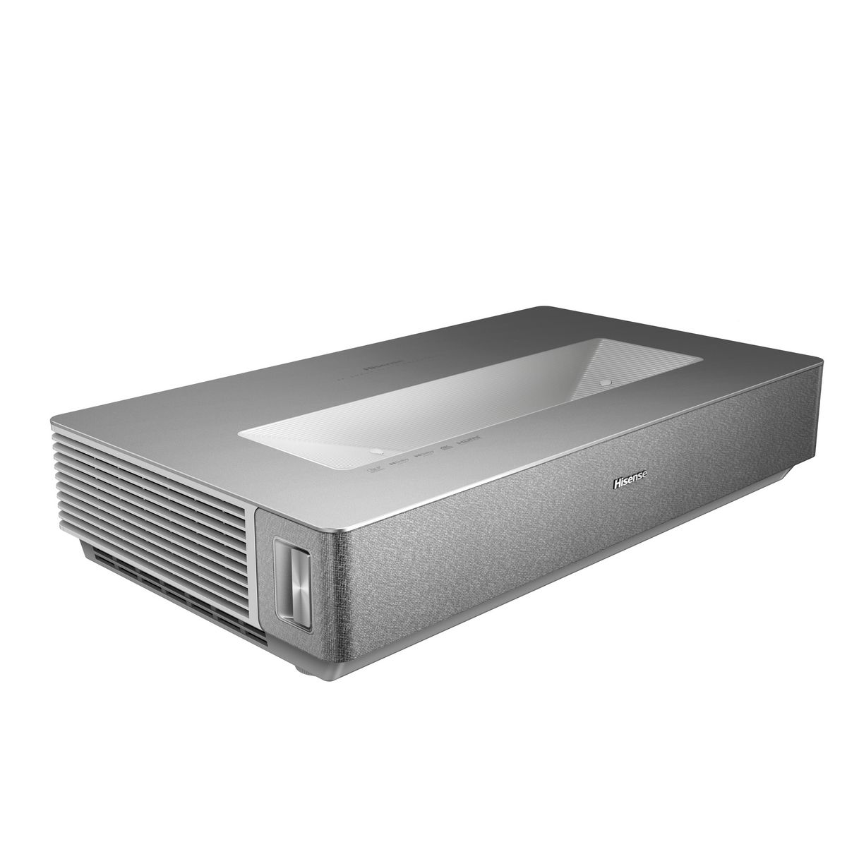 HISENSE Pack Vidéo projecteur Laser TV 100L5HD 4K UHD - Console Ultra courte focale + écran ALR Fresnel 100 pouces