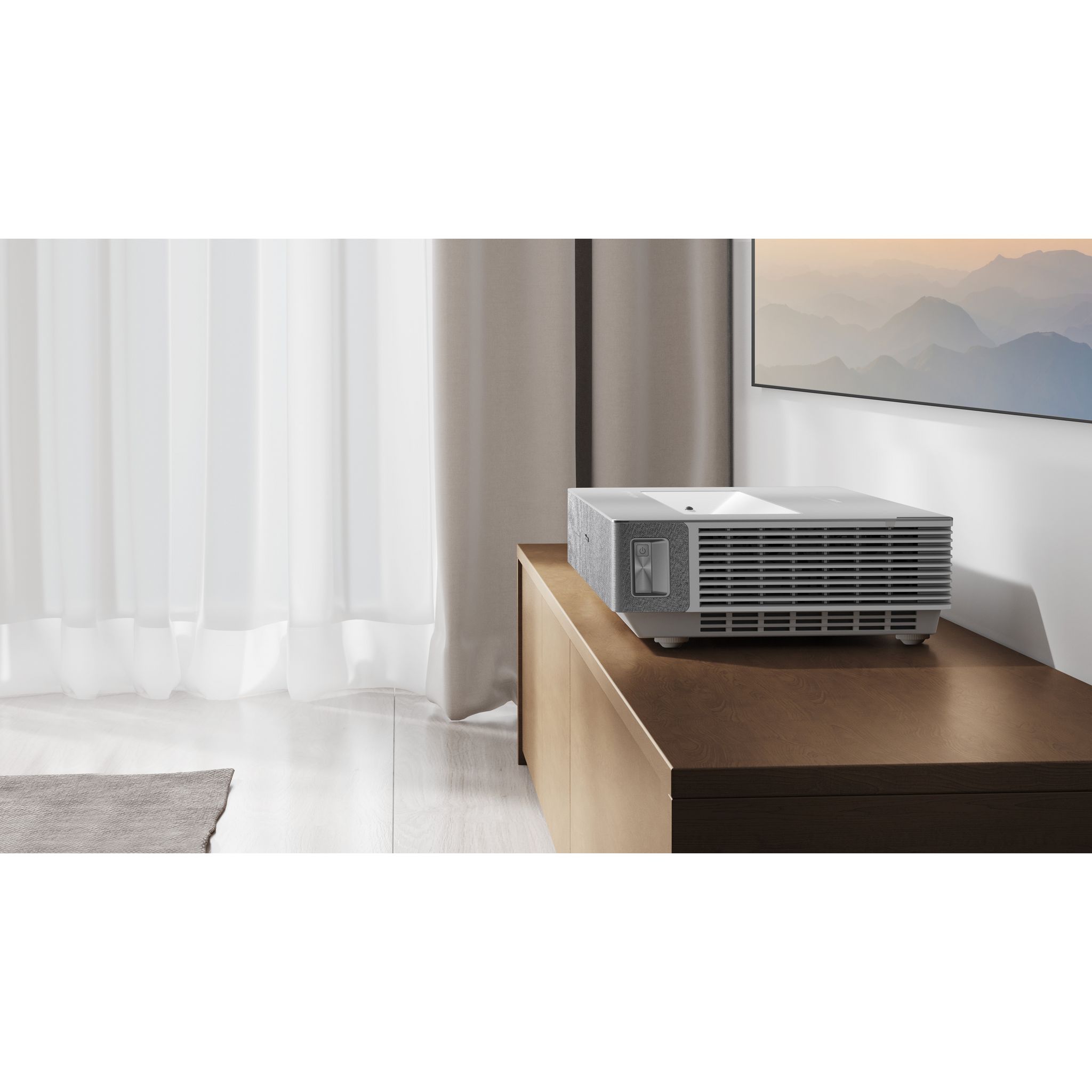 Voir la diapositive 6 : HISENSE Pack Vidéo projecteur Laser TV 100L5HD 4K UHD - Console Ultra courte focale + écran ALR Fresnel 100 pouces