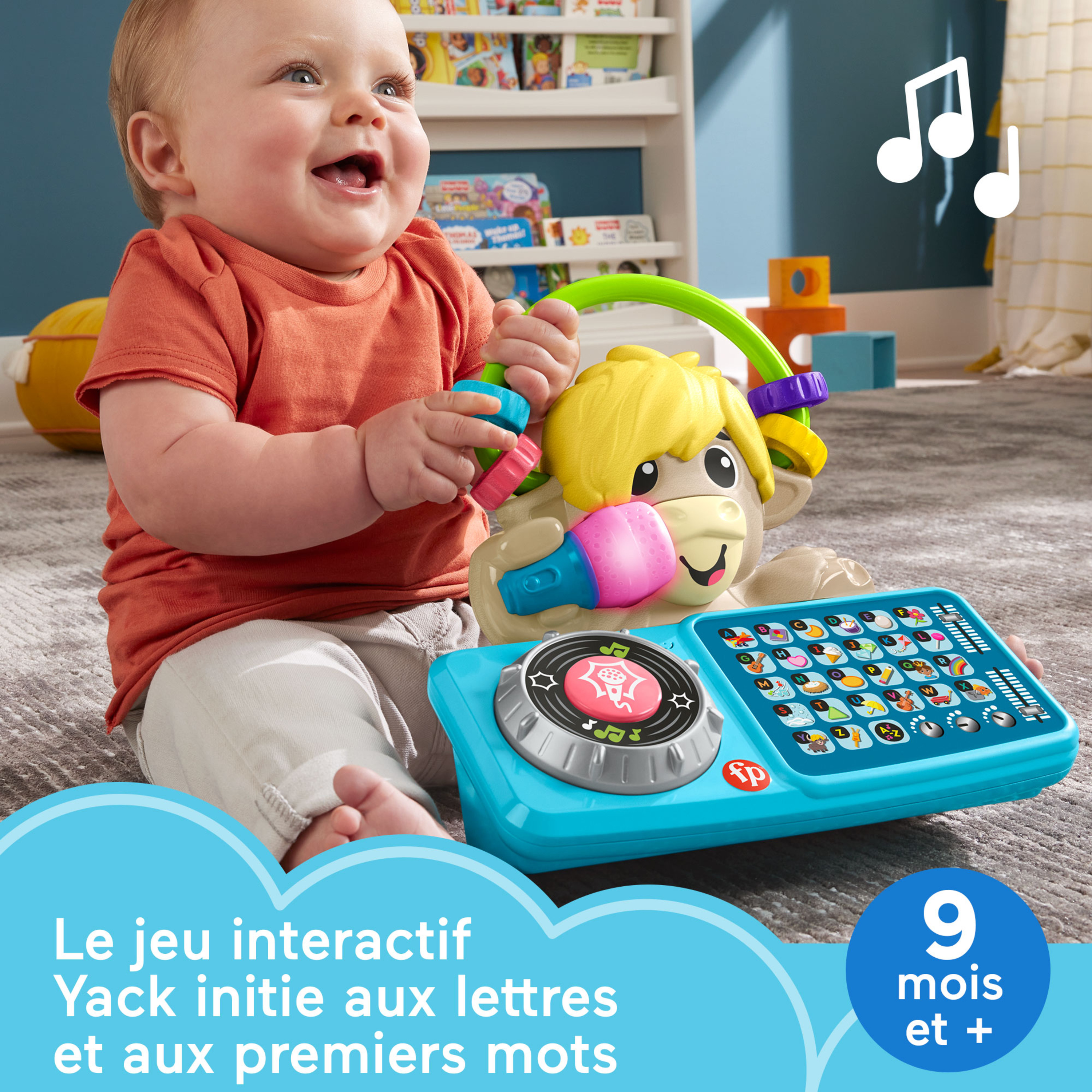 Voir la diapositive 4 : MATTEL Mon DJ Martin Sync Squad Fisher Price