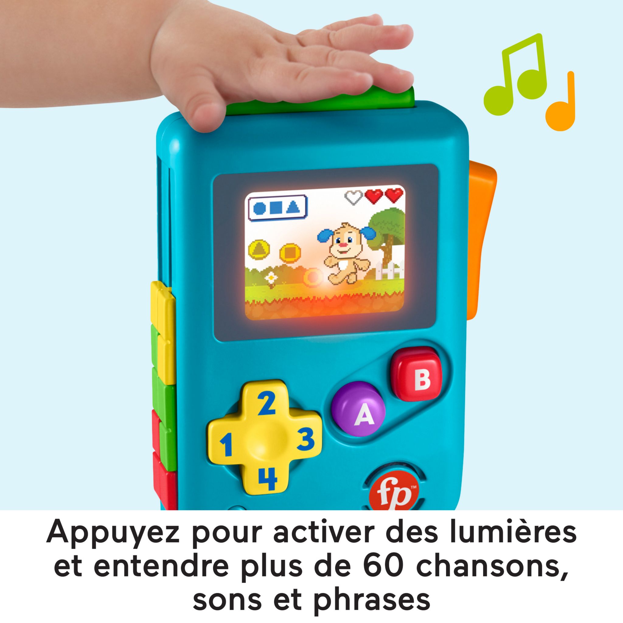 Voir la diapositive 3 : MATTEL Ma première console de jeu Fisher Price