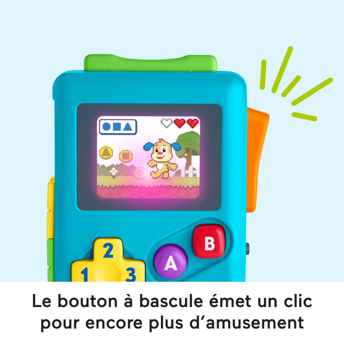 MATTEL Ma première console de jeu Fisher Price